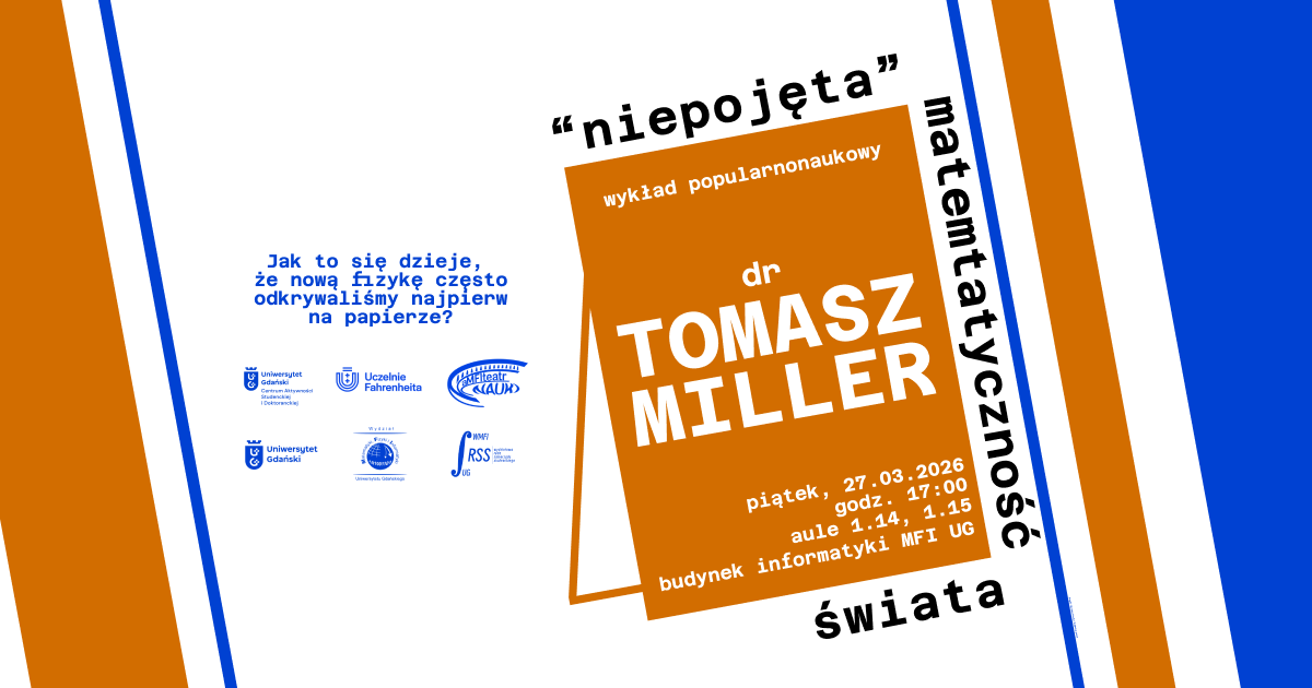 Plakat promujący wykład